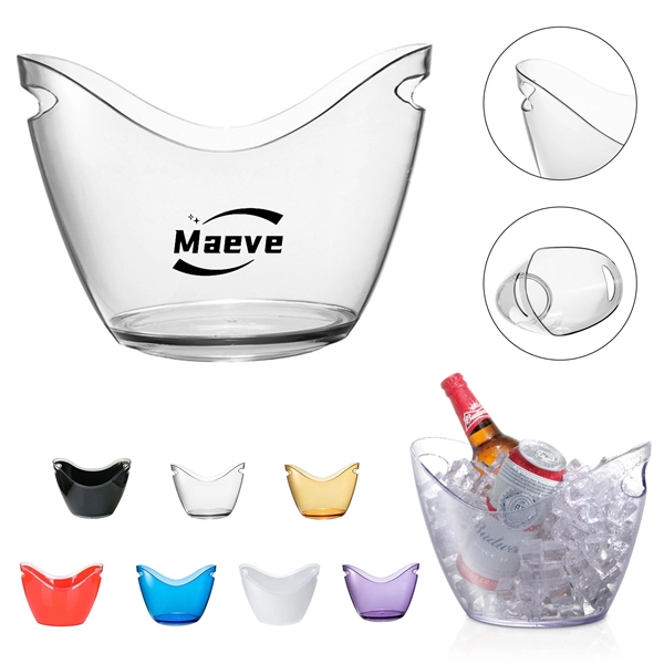 Ice Bucket Clear Acrylic