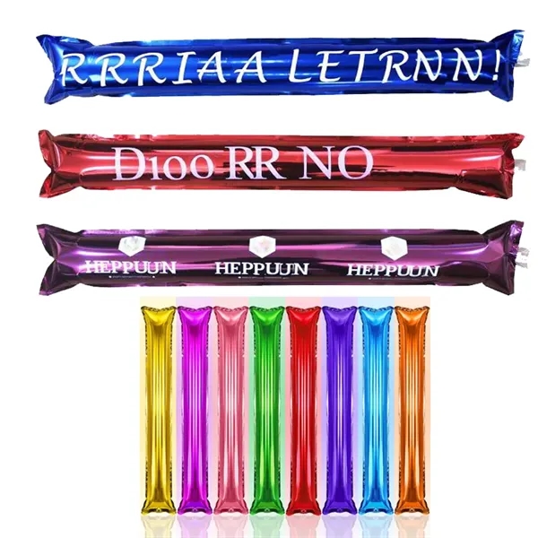 Aluminum Inflatable Thunder Sticks