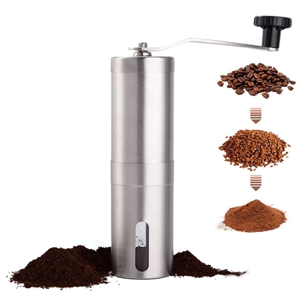 Stainless Steel Manual Coffee Grinder