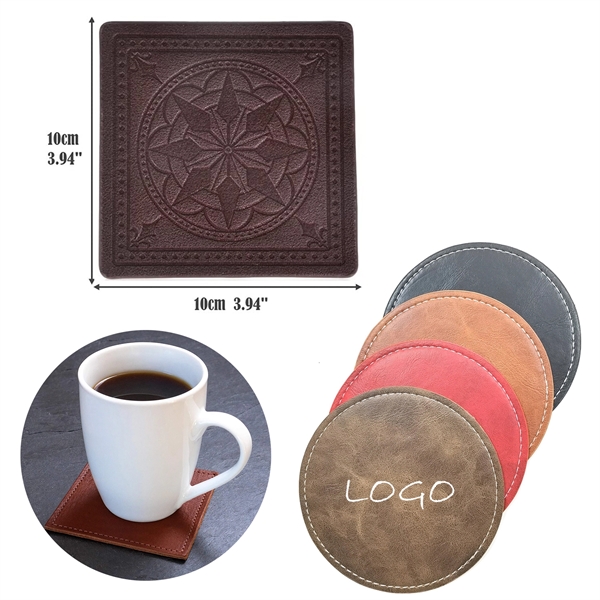 Double Layered Square/Round Coaster