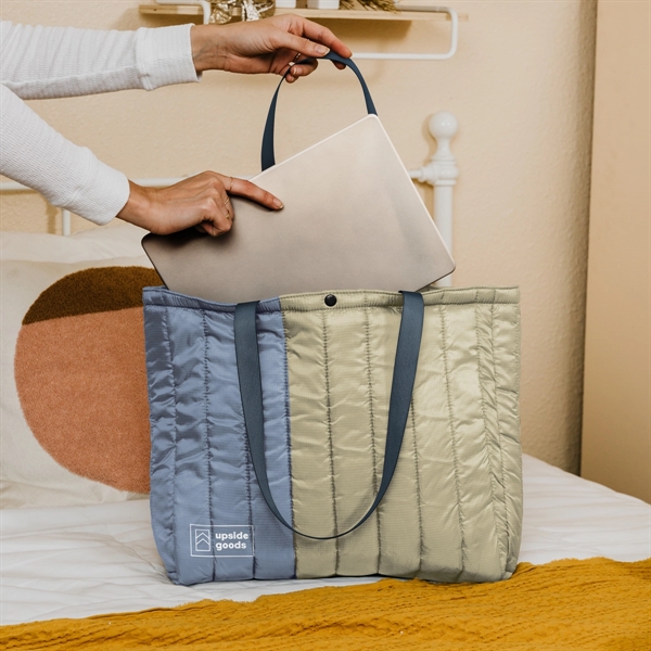 OPEN LAPTOP TOTE - PUFF