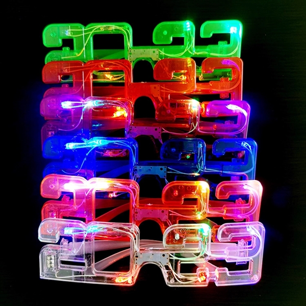 2023 Light Up New Year Party Glasses