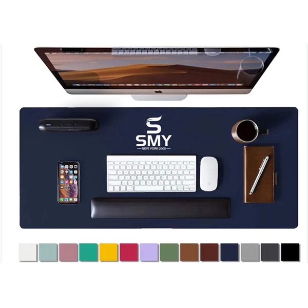 Leather Desktop Mats for Keyboard and Mouse