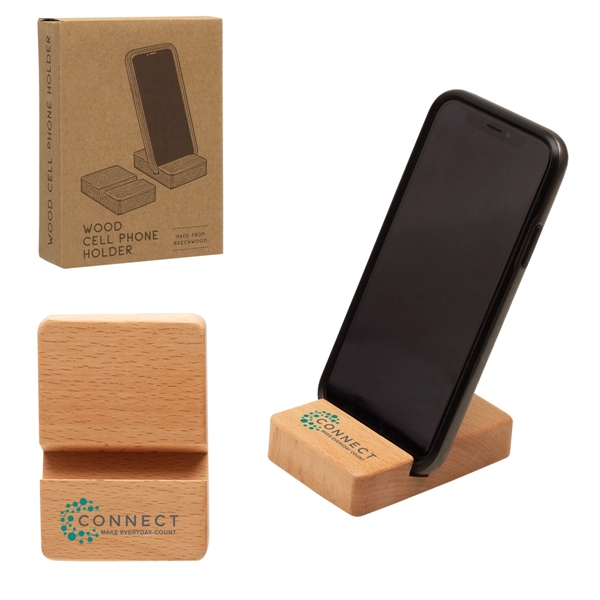 Wood Cell Phone Holder
