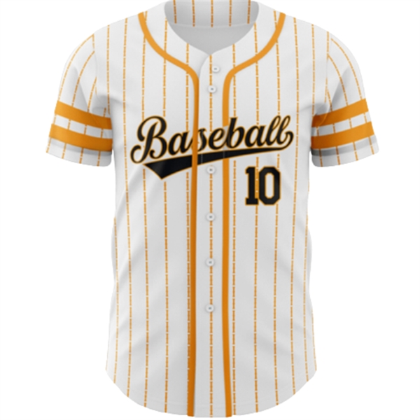 Youth Sublimated Elite Button Down Baseball Jersey
