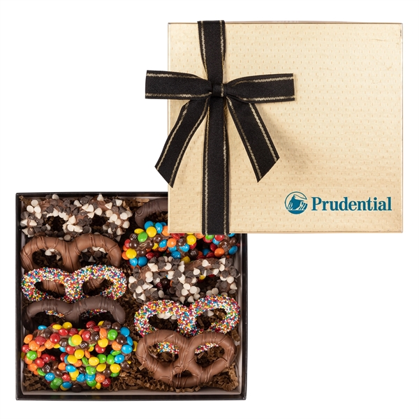 Premier Chocolate Covered Pretzels in Gift Box