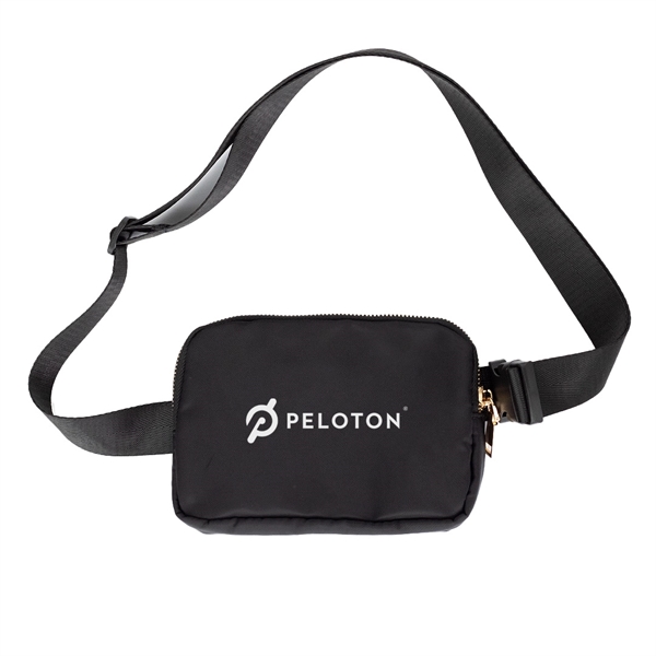 LL Crossbody Belt Bag Fanny Pack With Plastic Zipper