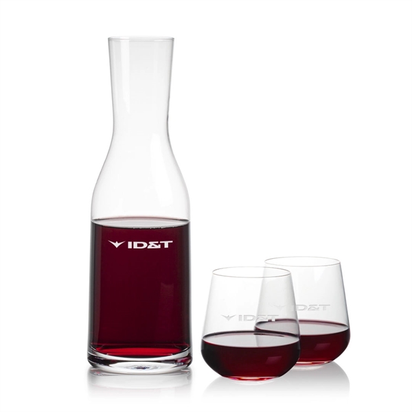 Caldmore Carafe & Howden Stemless Wine