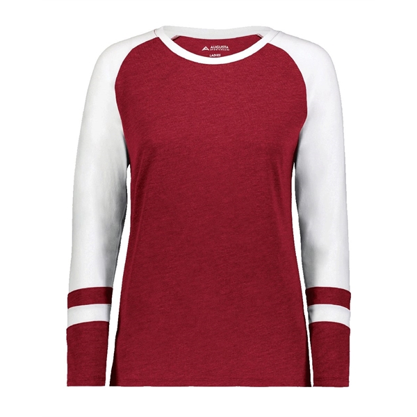 Augusta Sportswear Women's Triblend Fanatic 2.0 Long Slee...