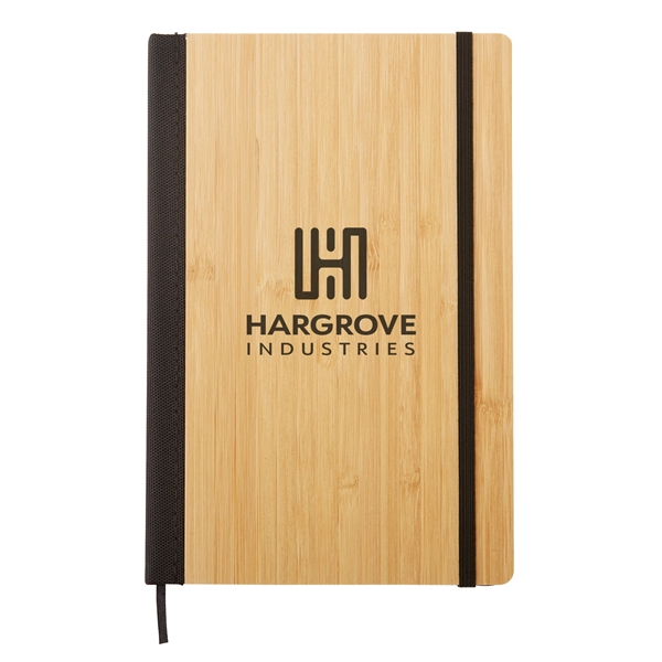 6" x 8" Bamboo Journal With RPET Back