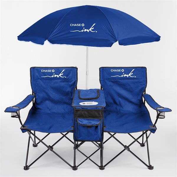 The Double Party Chair w/Umbrella