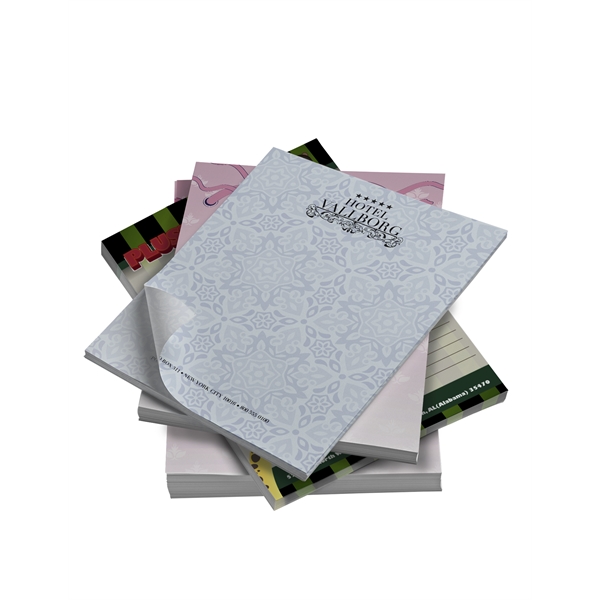 Full Color Note Pads - 8.5" x 11"  - 25 Sheets