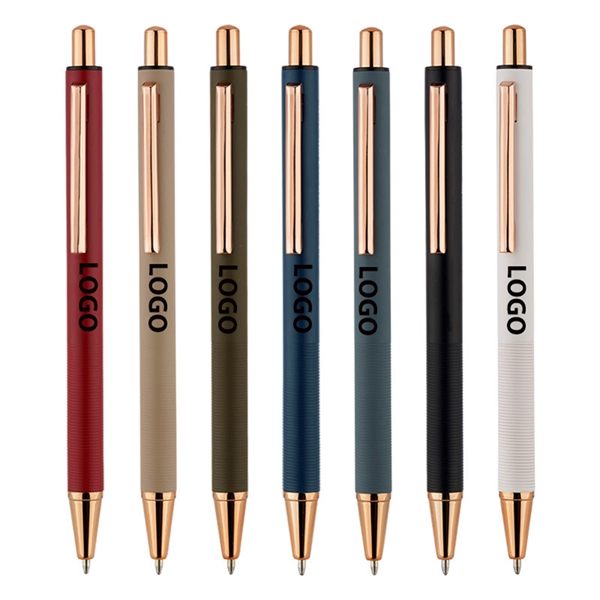 Plunge-action Rollerball Pen