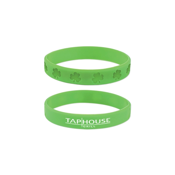 St. Patrick's Day Silicone Wristband