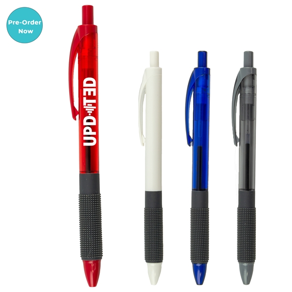 Translucent Pen With Massage Grip