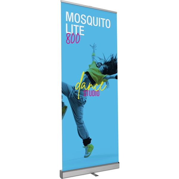Mosquito Lite Silver Retractable Banner Stand