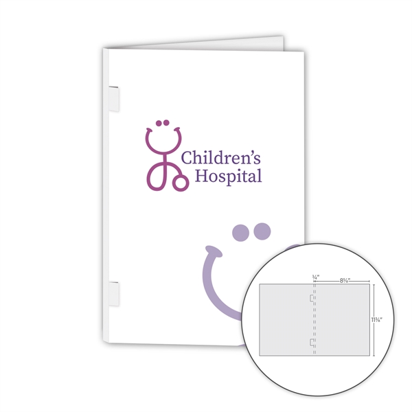 Side Staple Tabs Report Cover