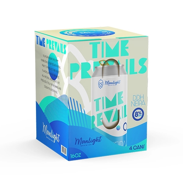 Beverage Boxes - 4-pack 16 oz Can Boxes Auto-Bottom