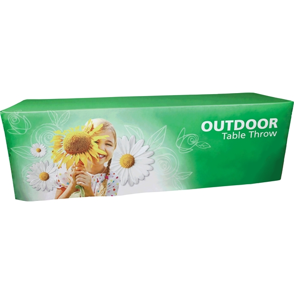 Outdoor Table Throw - 6' Full Fitted
