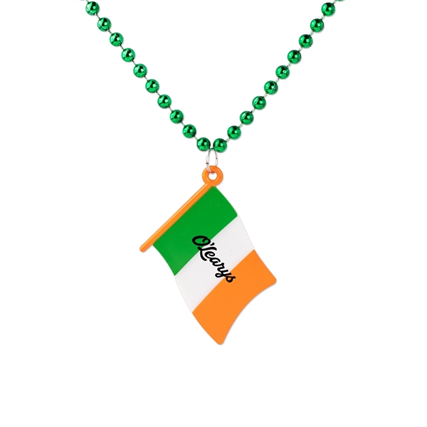 Medallion Irish Flag