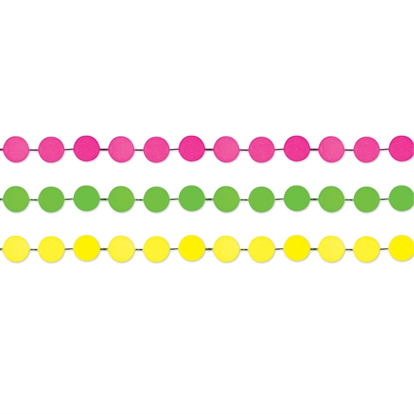 42" Glow In The Dark 12 Mm Beads