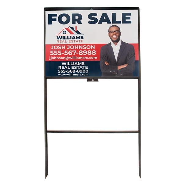 18" x 24" Metal Yard Sign & Frame Set