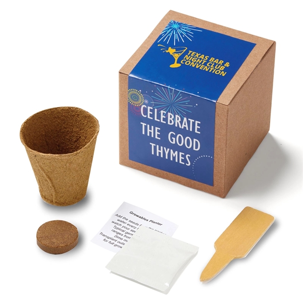 Inspirational Celebrate Good Thymes Growable Planter Kit