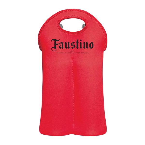 2-Bottle Neoprene Insulating Tote