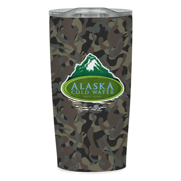 20 Oz. Full Color Marshland Camo Himalayan Tumbler