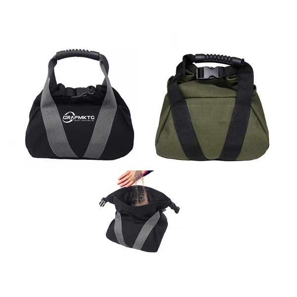Portable Adjustable Canvas Kettlebell Sand Bag