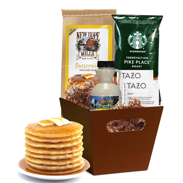 Breakfast Basket with Coffee and Tea