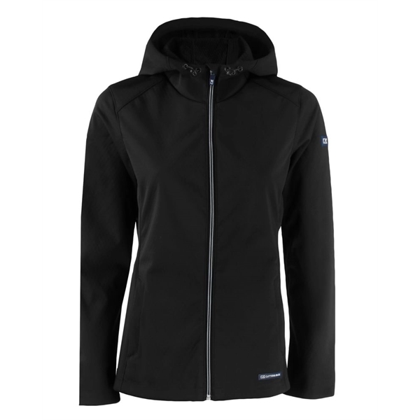 Cutter & Buck Evoke Softshell Recycled Full Zip Womens Ja...