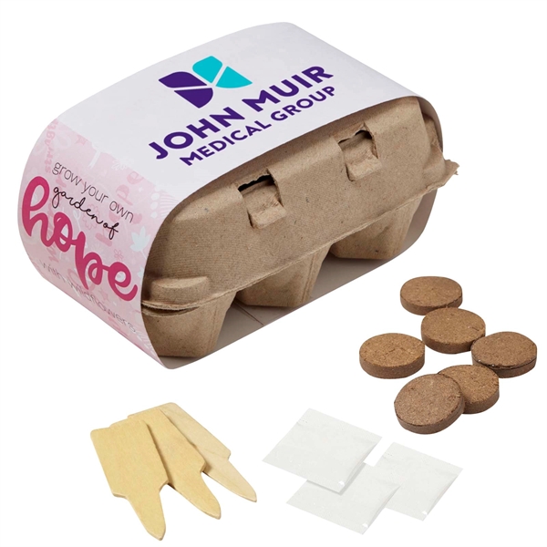 Pink Grow Your Own Garden of Hope Seed Kit