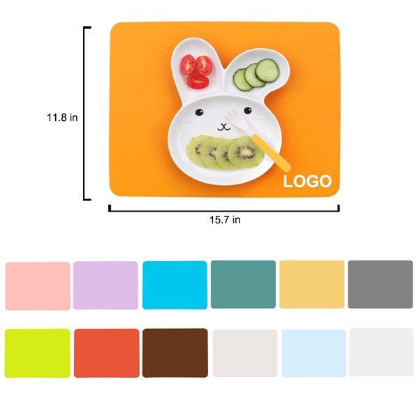 Standard Rectangle  Silicone Placemat Table/Baking Mat