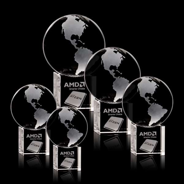 Globe on Cube 3D Award