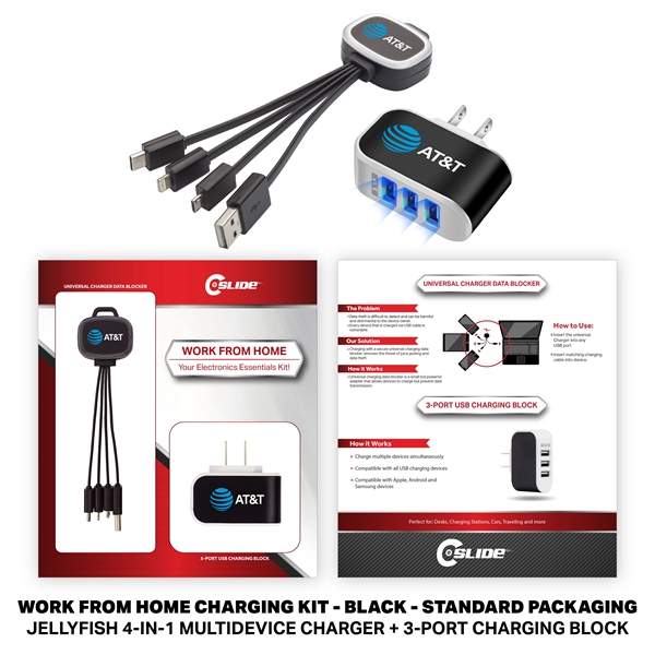 Work From Home Charging Kit with Standard Packaging