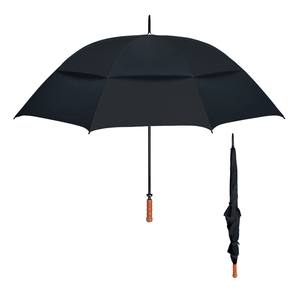 68" Arc Windproof Vented Umbrella