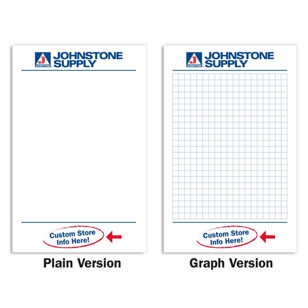 Scratch Pads 53/8 x 83/8