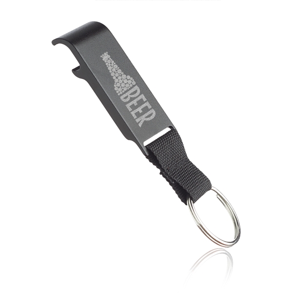 Nitro Metal Keychains with Bottle Opener