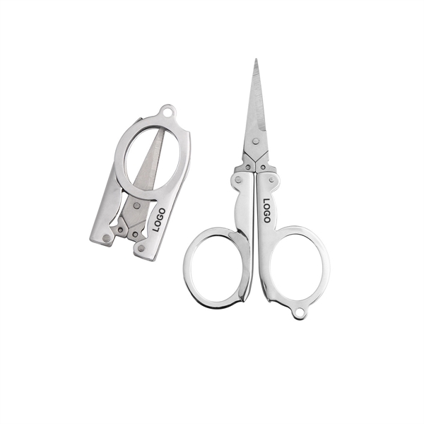 Stainless Steel Small Foldable Travel Pocket Scissors