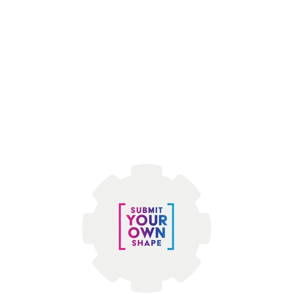 Promo Tag Card Stock 12pt Custom Shape 1-15 sq. in. - White