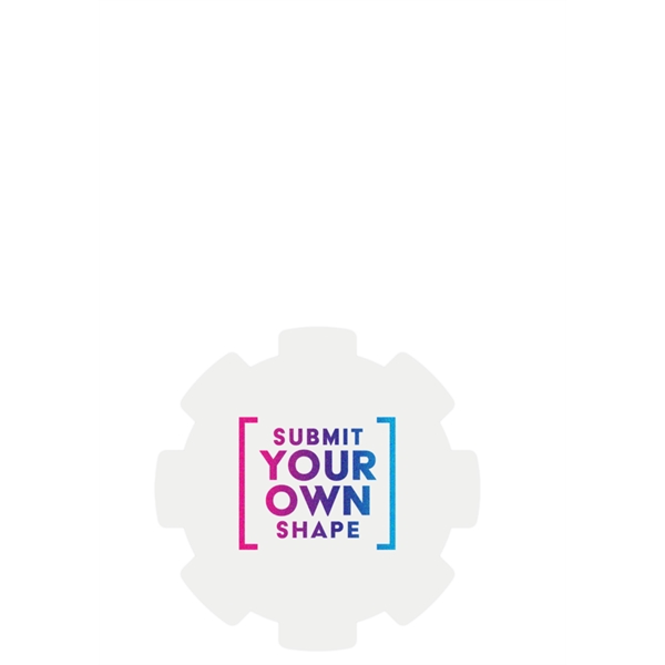 Promo Tag Card Stock 24pt Custom Shape 16-24 sq. in. - White