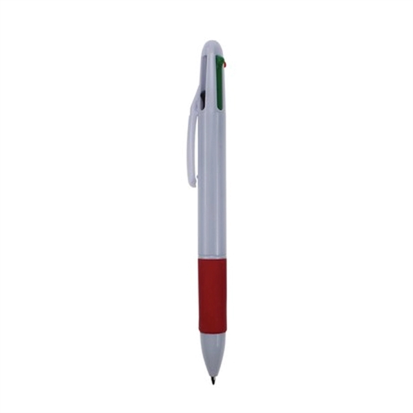 4 Color In 1 Plastic Multicolor Ball Pen
