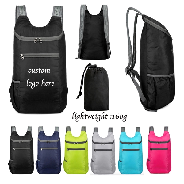 Custom Waterproof  Foldable Backpack