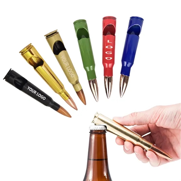 Muti Color Metal Bullet Bottle Openers