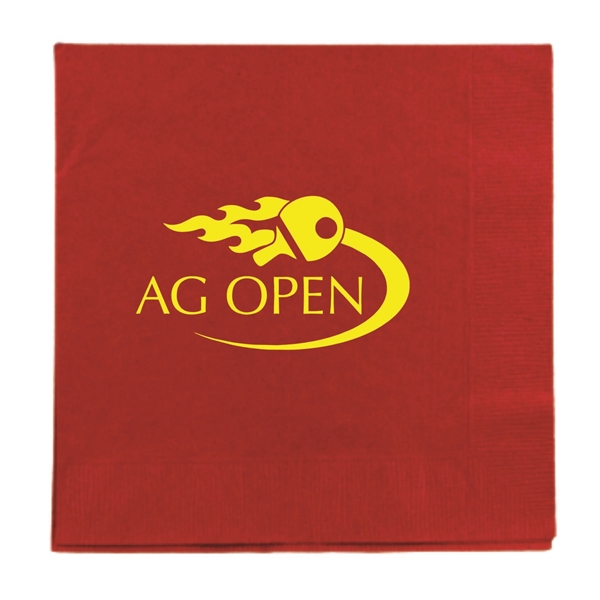 Red 3-Ply Luncheon Napkins