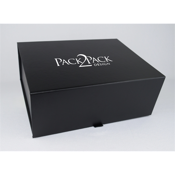 Magnetic Close Gift Box w/ Pull-Up Tab (11" x 8.75" x 4.37")