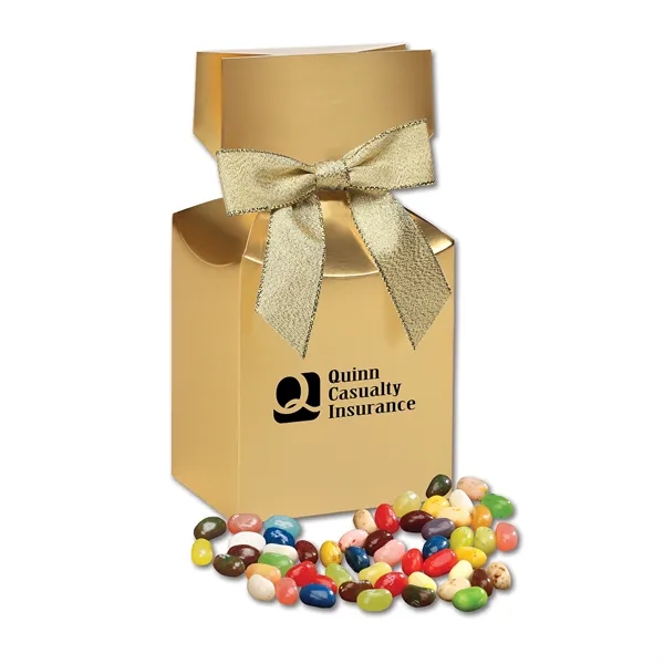 Jelly Belly® Jelly Beans in Gold Premium Delights Gift Box