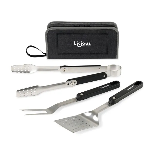 Cuisinart Outdoors® 4-Piece Folding Grill Tool Set