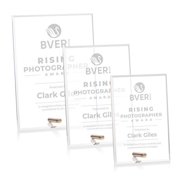 Polaris Rectangle (V) Award - Gold
